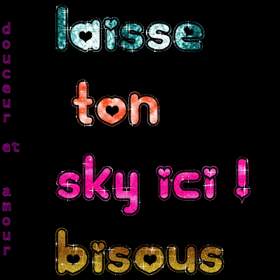 Laisse ton sky ici !
