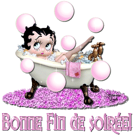 etty Boop dans son bain